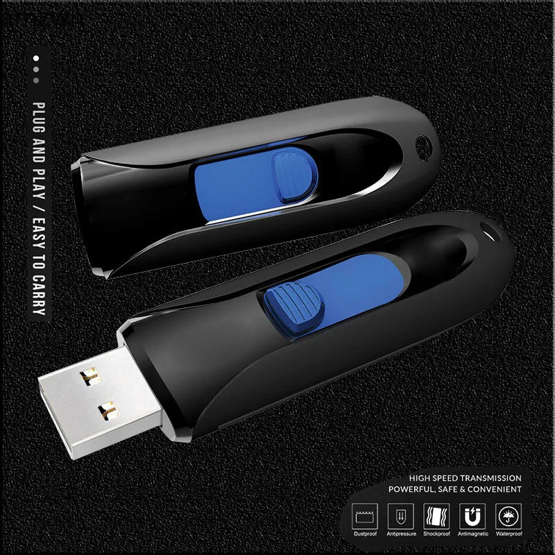 USB Key USB flash Drive 128GB 64GB 32GB Pen Drive Pendrive 128 64 32 GB USB Flash Memory Cle USB Stick